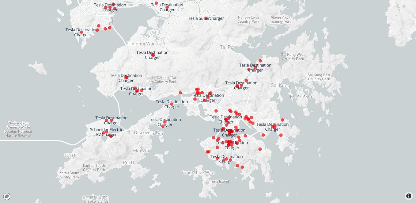 Scraping Google Maps to Measure Electric Vehicle Infrastructure Real