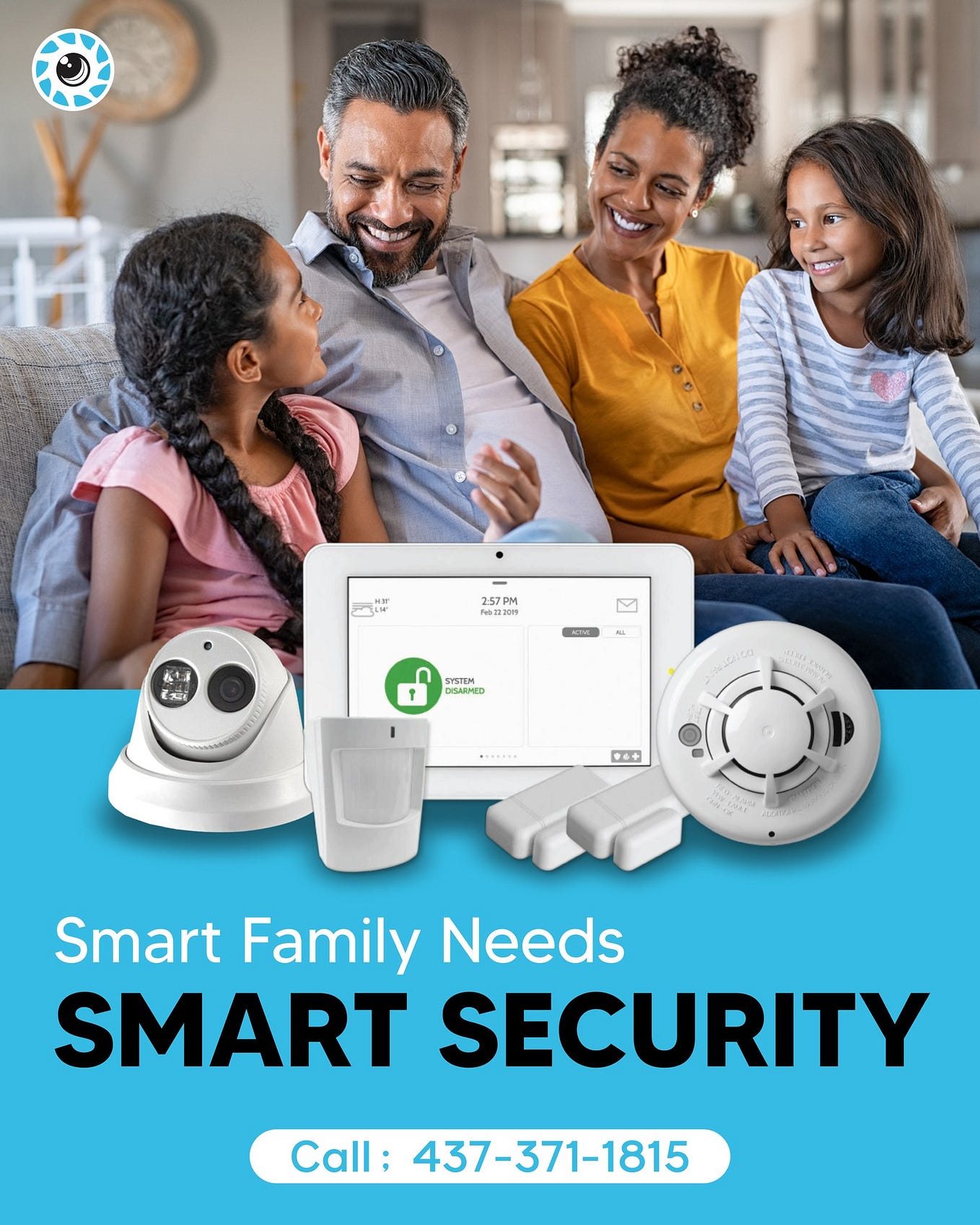 Qolsys Alarm System in Brampton Home Surveillance SS Solutions by