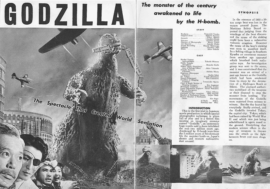 War Scars and World Renewal: GODZILLA (1954)
