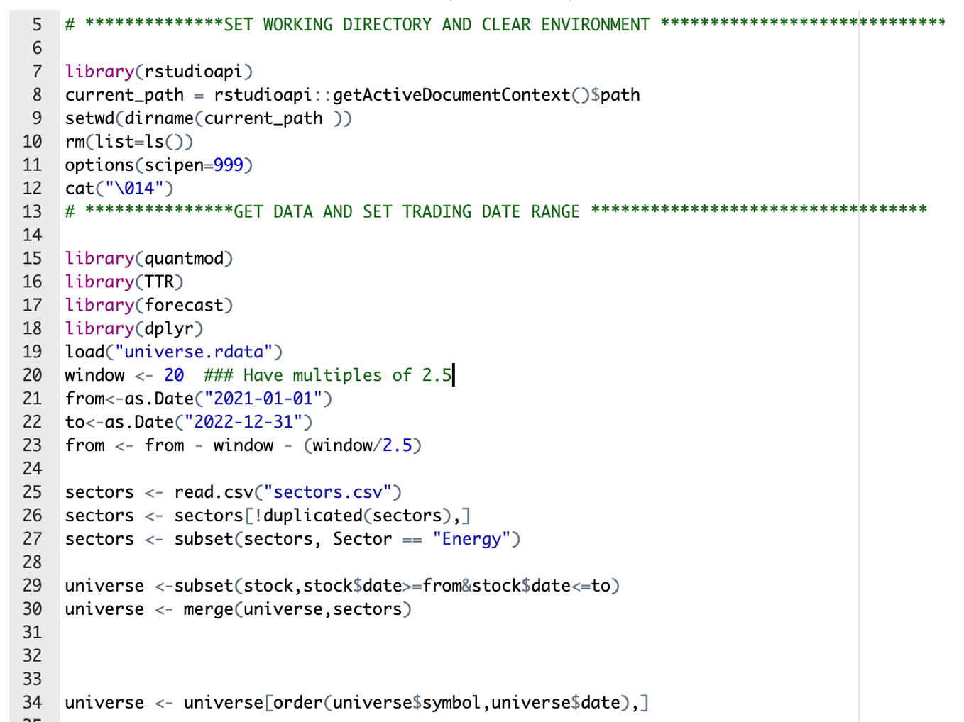 Beginner’s Guide to Algorithmic Trading in R (Part 1/6) | by Kushagra ...