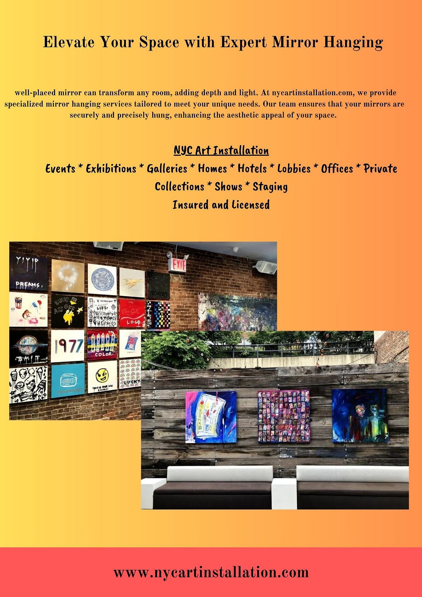 Discover the Art of Effortless Frame Hanging in NYC NYC Art