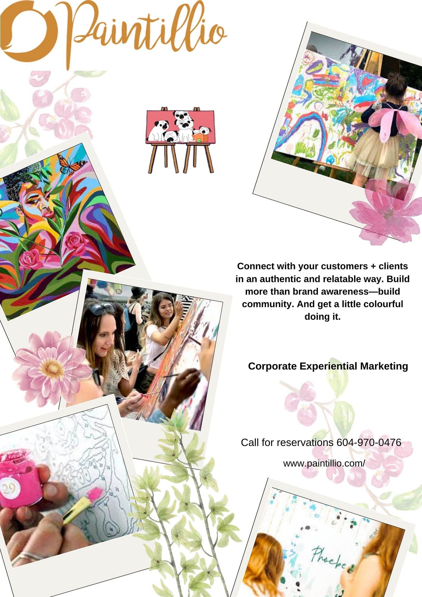 Paint by Number Wall Murals Paintillio Medium