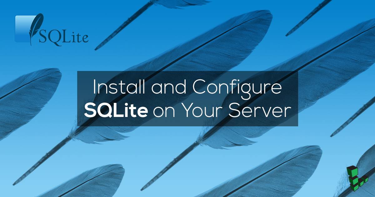 Install and configure SQLite on your server