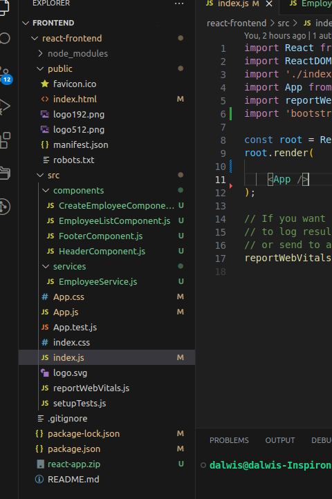Spring boot with React. Part 1 | by Duleep Alwis | Medium