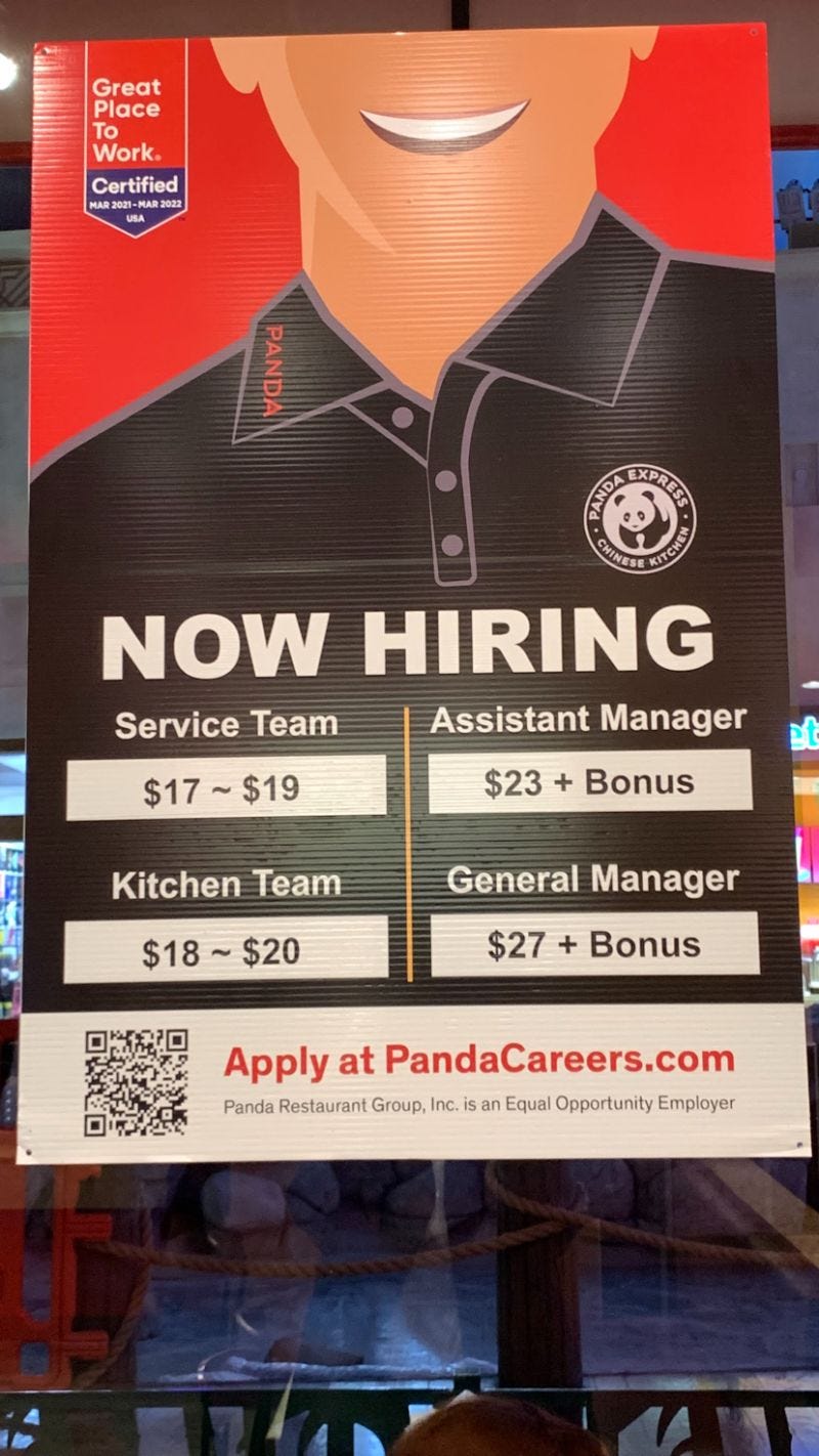 Panda Express — Store Manager Compensation at 107,000 by Dr
