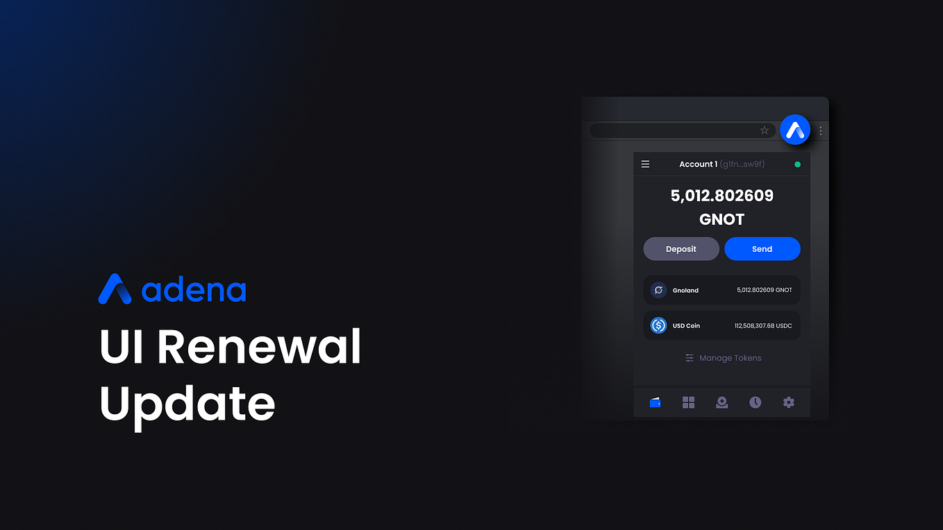 Adena Patch Notes v1.4.2. Ledger support, multimsgs, signonly… by