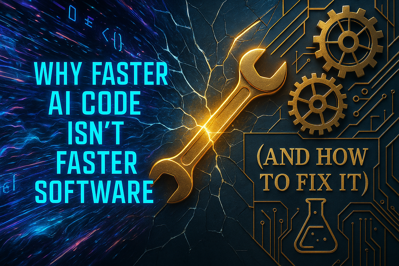 Why Faster AI Code Isn’t Faster Software (and How to Fix It)-(1) | by ...