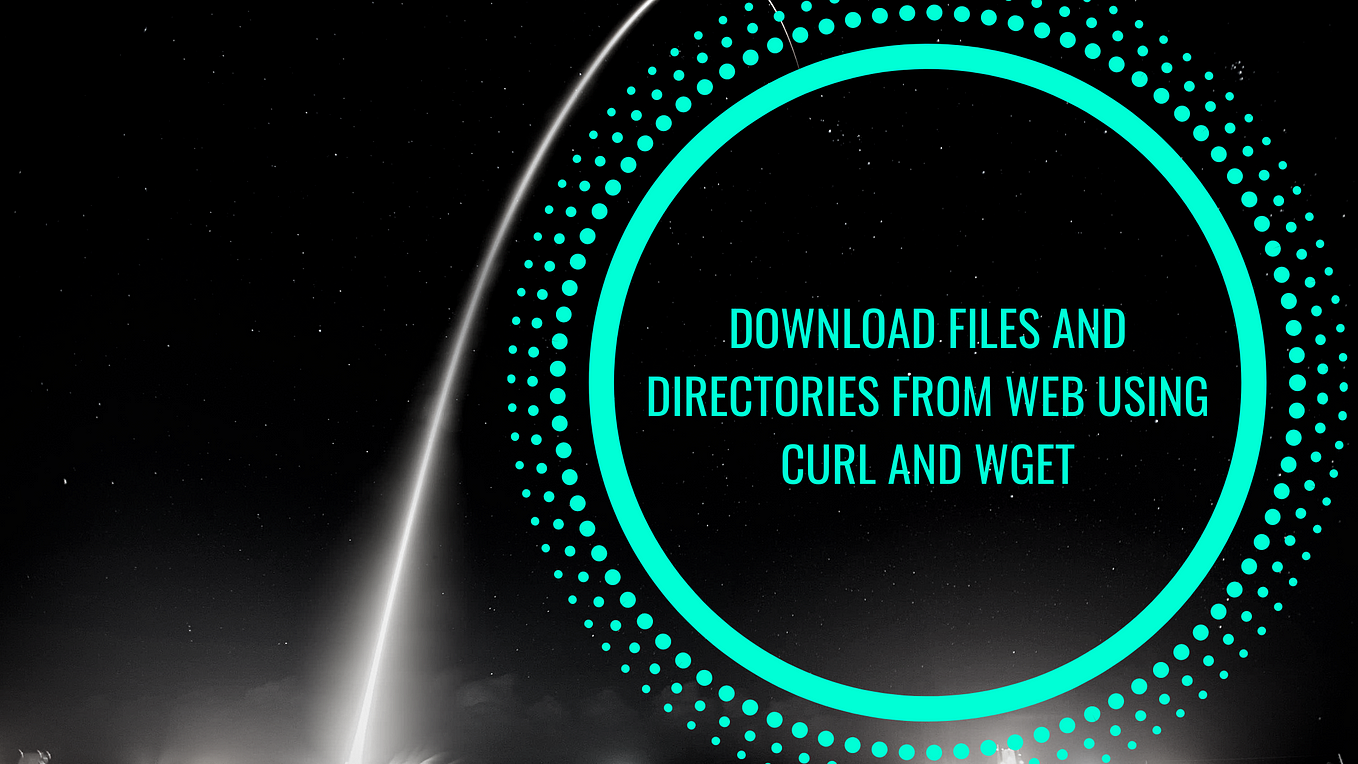 Download files and directories from web using curl and wget