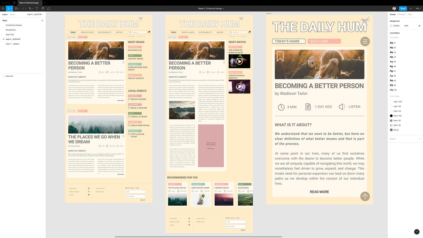 UX / UI Design | Visual Note-Taking | by Dennis Möbius | Medium