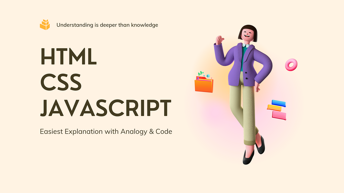 Simple ideas created using HTML, CSS, and JavaScript | by Fatima Rafiq ...