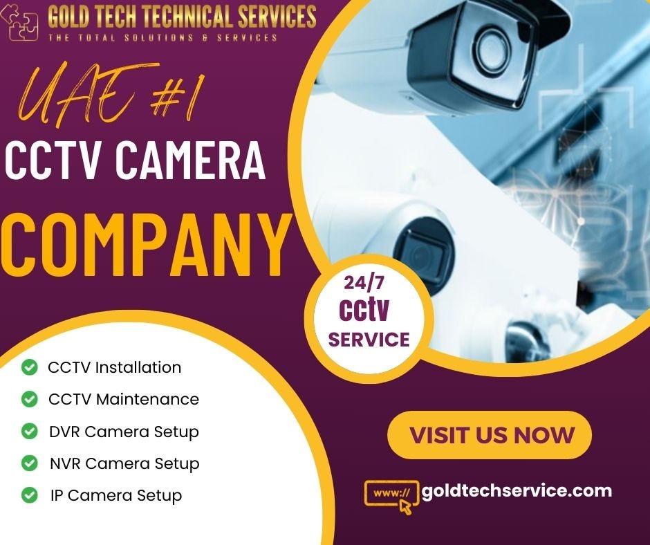 CCTV Camera Installation Service UAE CCTV Maintenance & Support UAE