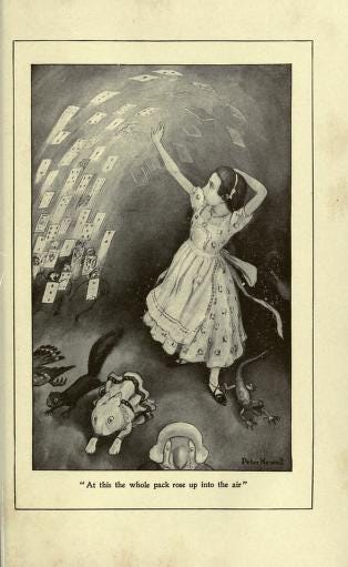 Peter Newell’s Illustrations of Alice’s Adventures in Wonderland (1901)