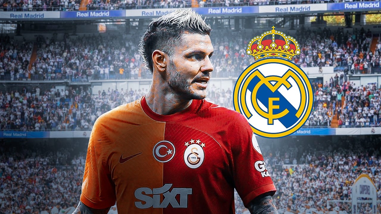 Mauro Icardi From Galatasaray to Real Madrid, by FootyFactsFrenzy, Jan,  2024
