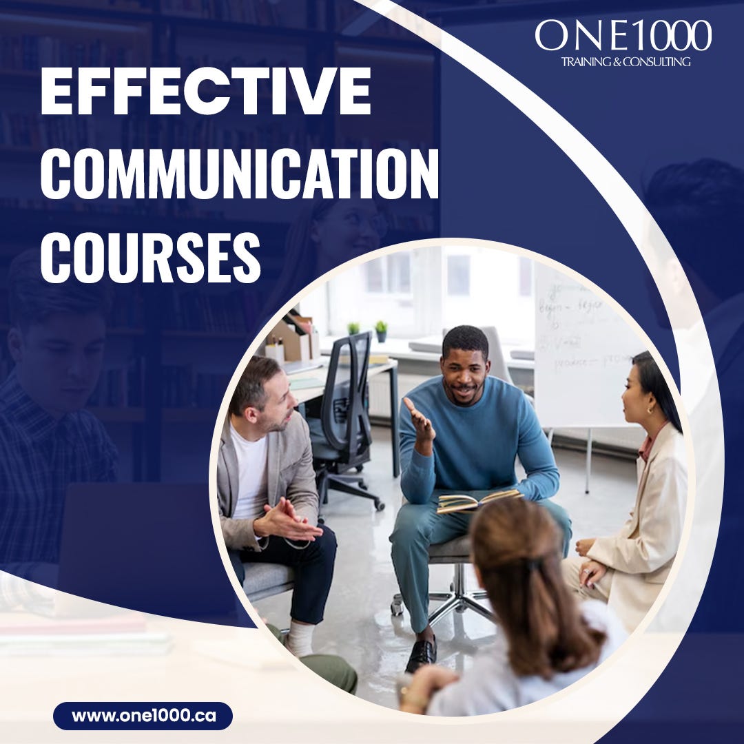 Take the communication foundation course from One1000 Training ...