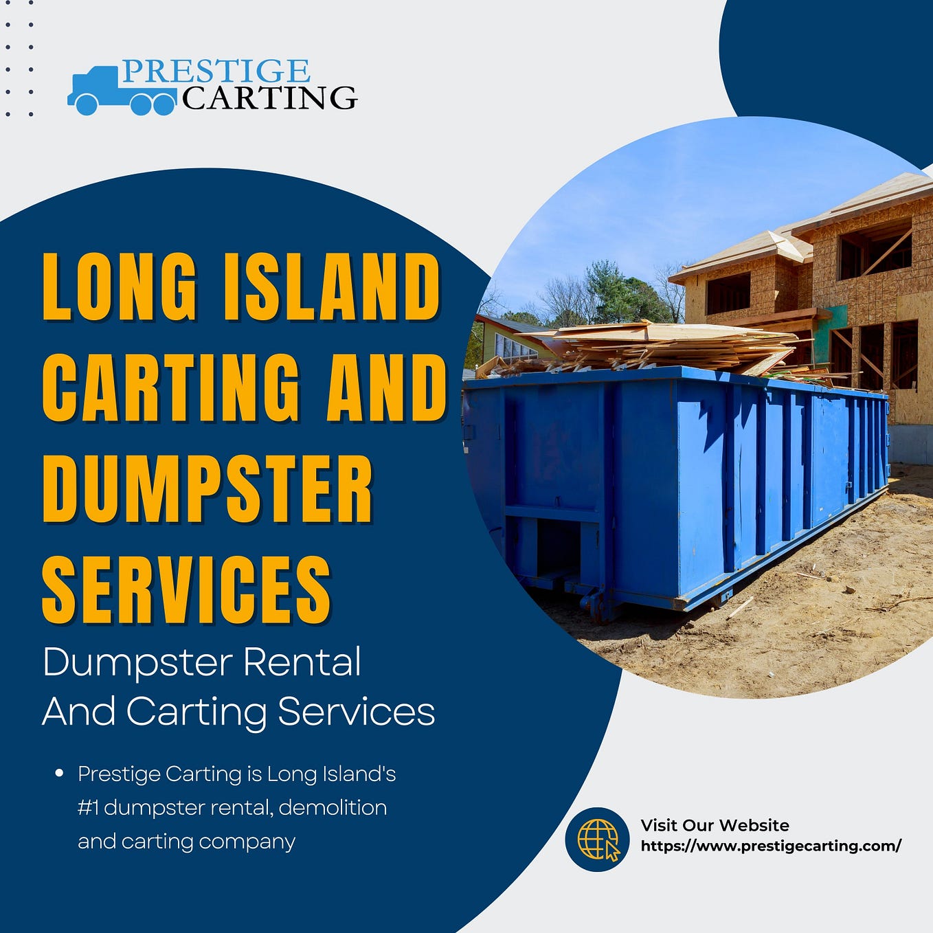 Dumpster Rental — Northport, NY. Dumpster Rental Service Efficient