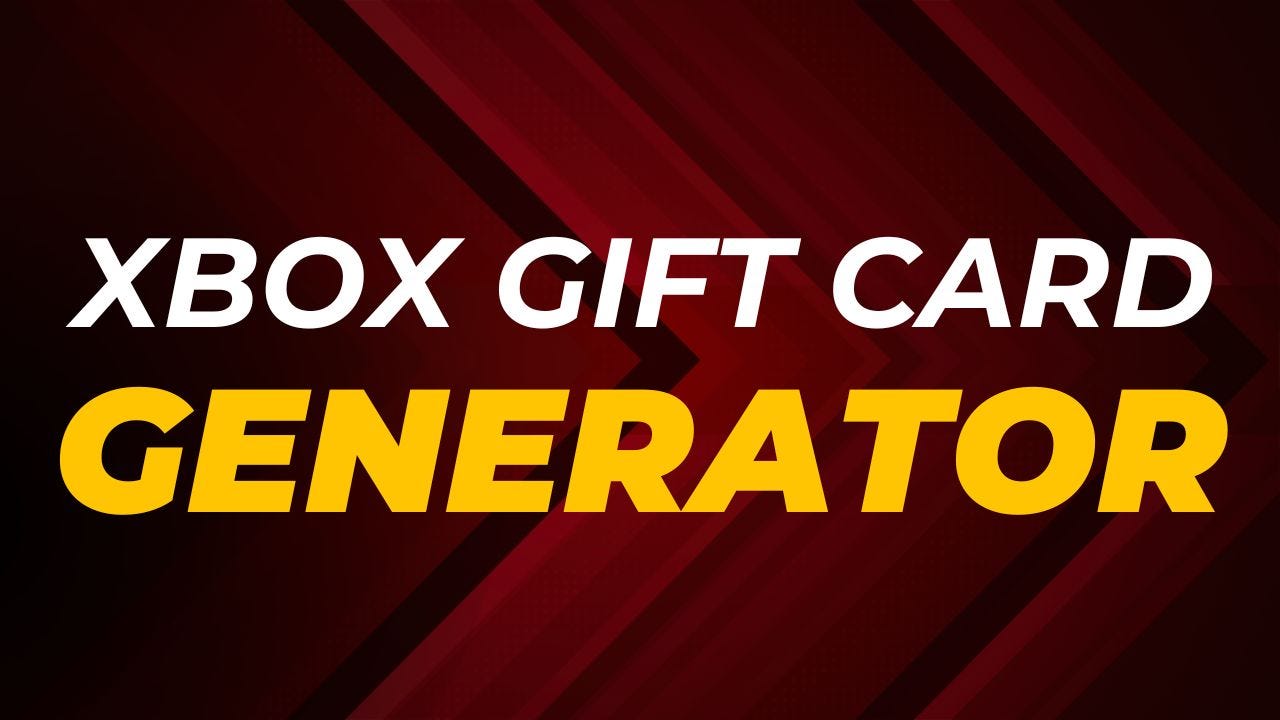 Xbox Gift Card Generator Supper Easy Method 2024 | Medium