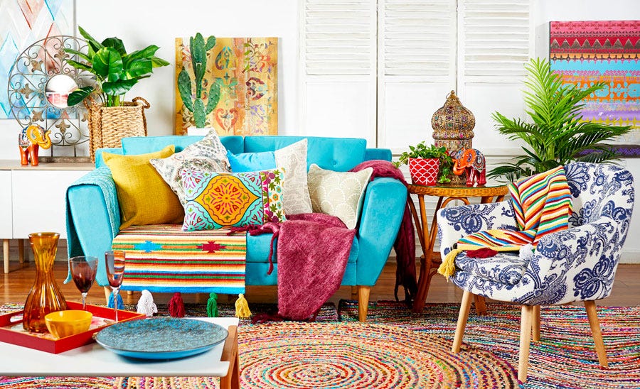 vintage boho decor