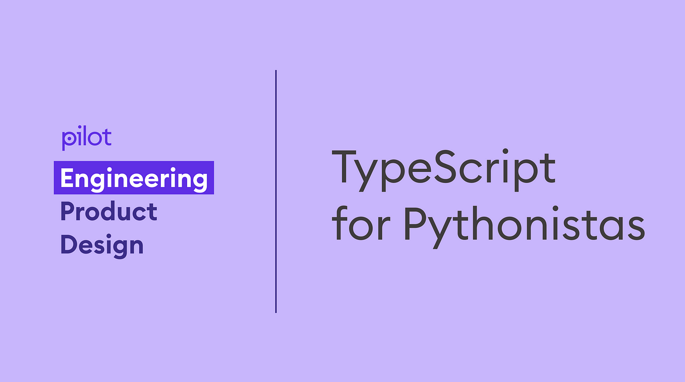 TypeScript for Pythonistas