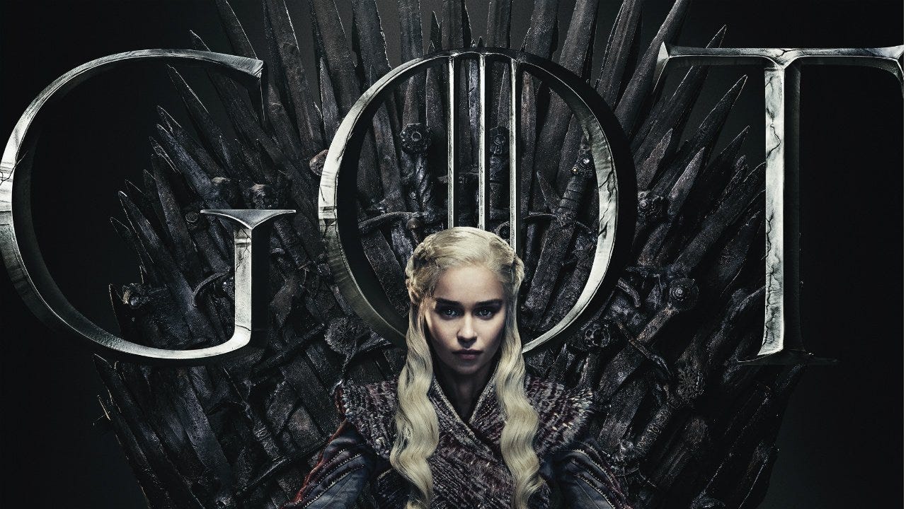 Game of Thrones Retrospective: No One Wants to Sit on the Throne Anymore, by Lauren Massuda, incluvie