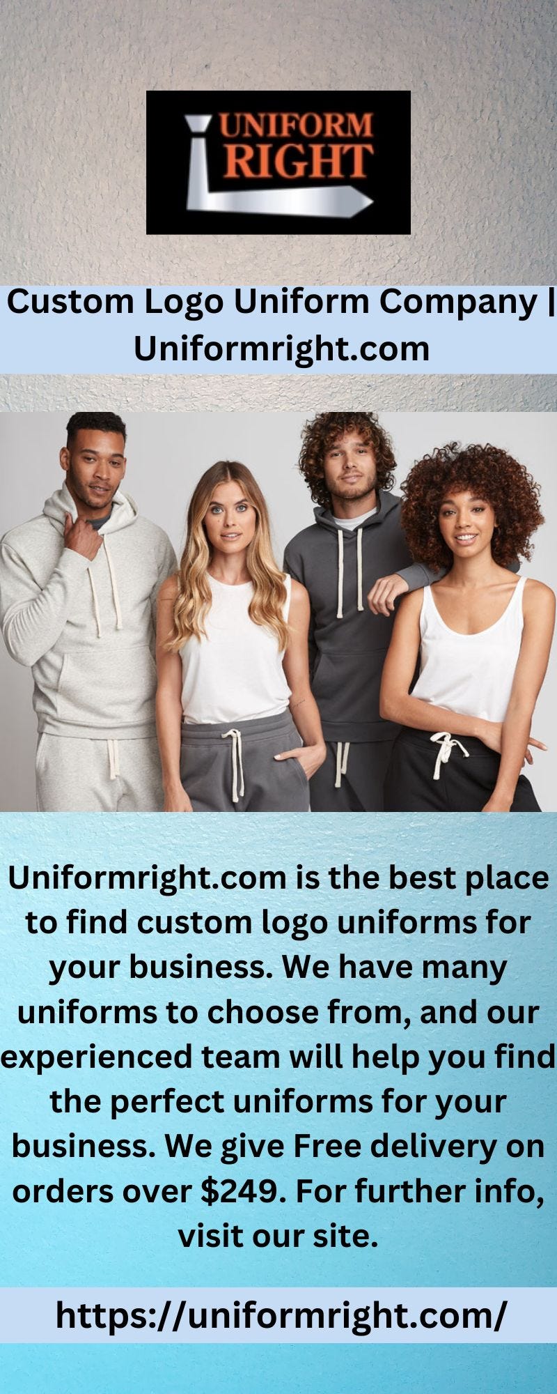 Custom Logo Uniform Company Medium
