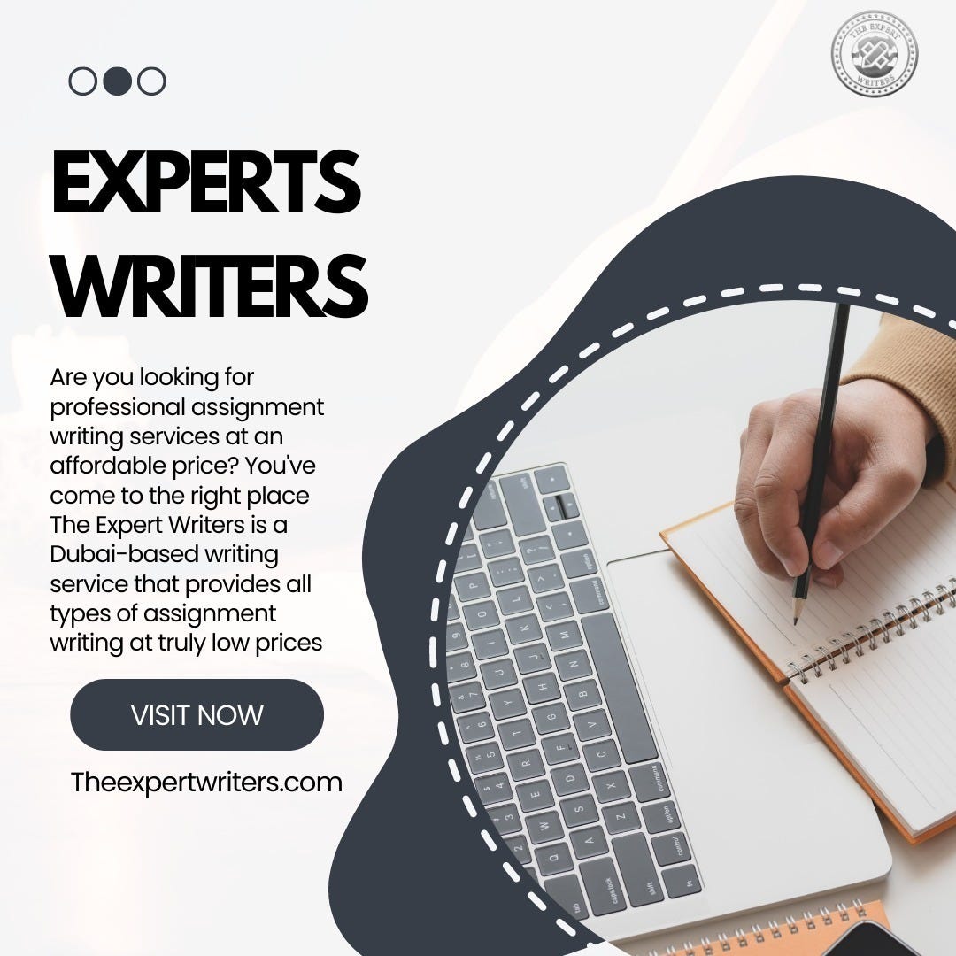 Assignment Help Dubai The Expert Writers Medium