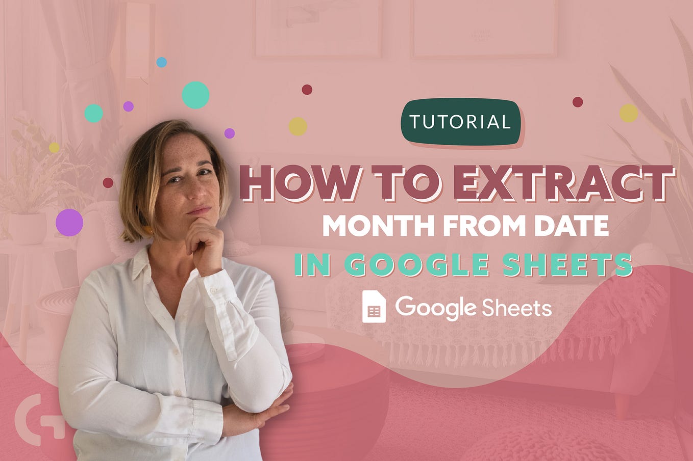 Google Sheets. Get the month name from the date by Gala Ivannikova