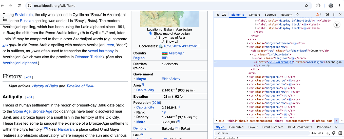 Web Scraping with BeautifulSoup in Python — A Beginner’s Guide | by ...