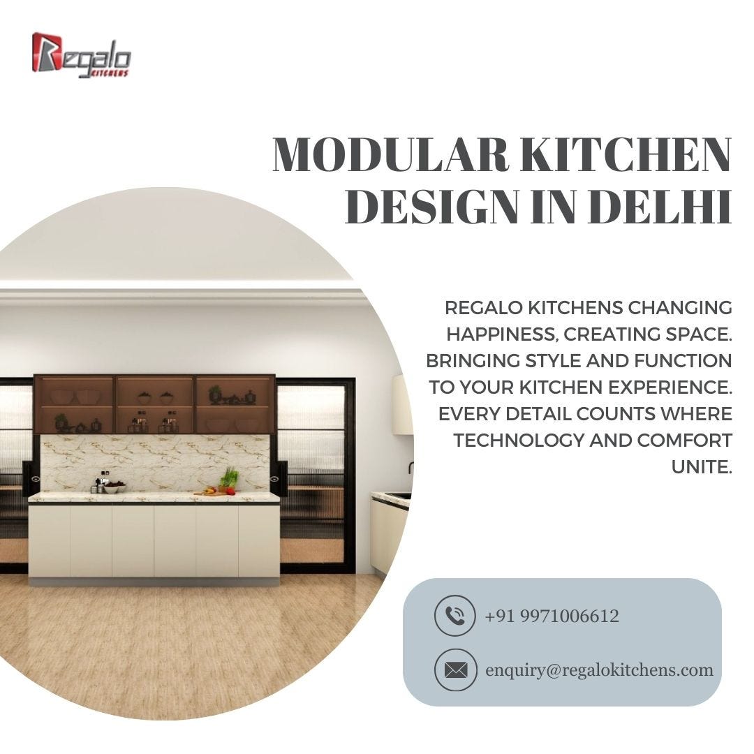Types of Materials Used in Modular Kitchen Design by Regalo kitchens