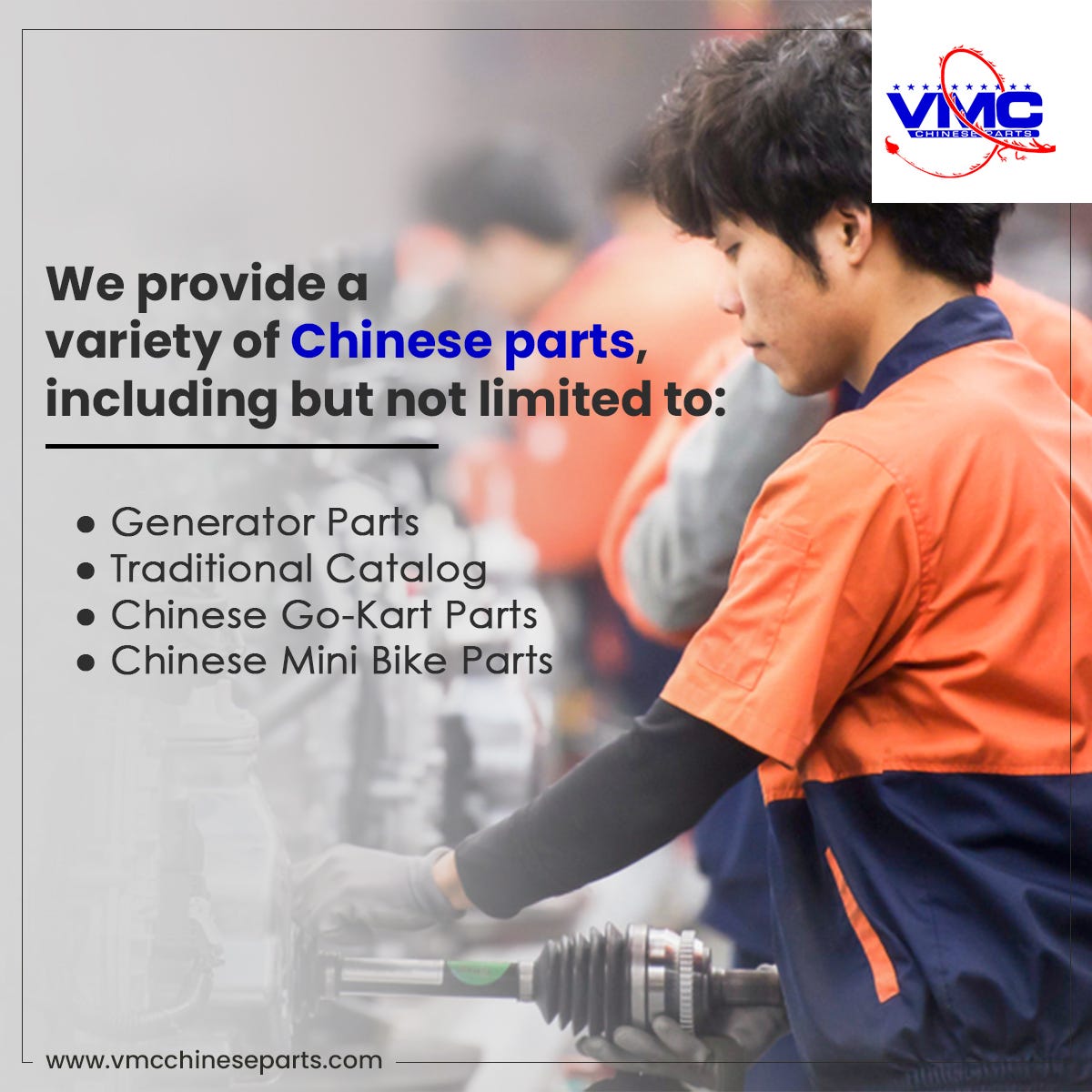Bulk import of Chinese ATV Body Shell and Brake Pads vs Local