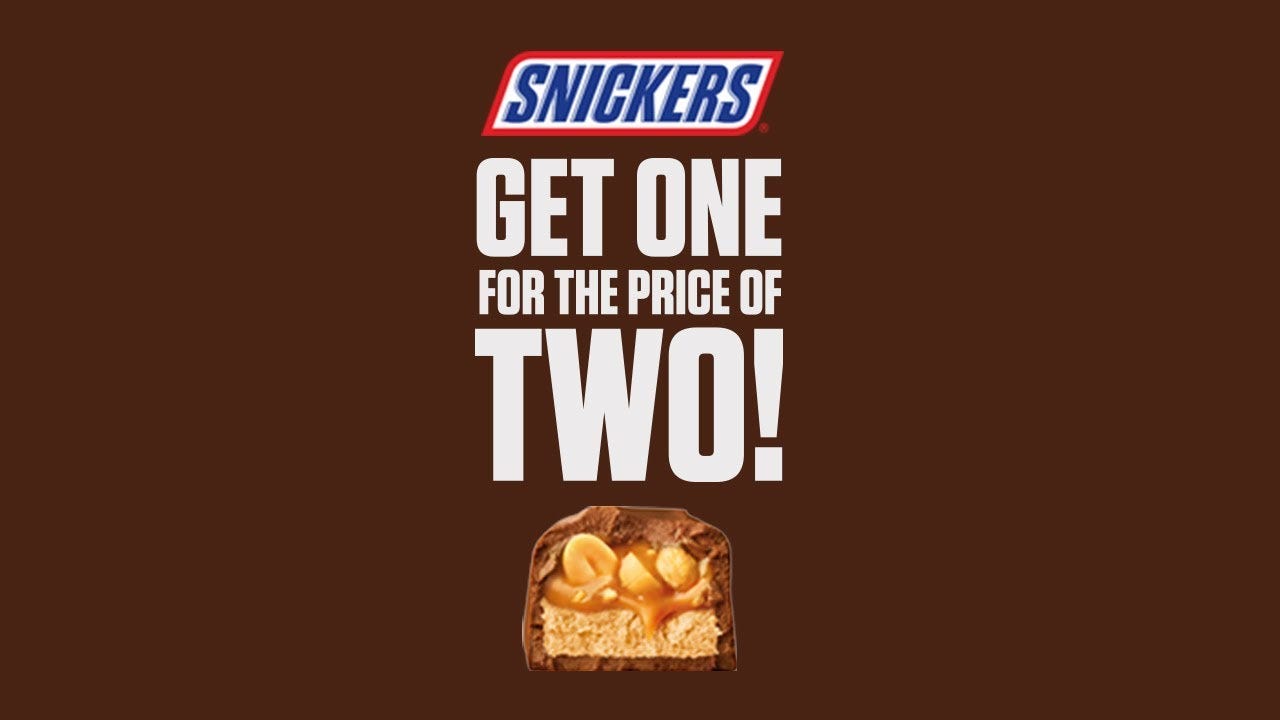 Snickers Slogan