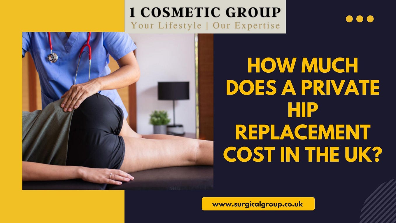 NHS Hip Replacement vs. Private Hip Replacement by 1 Surgical Group
