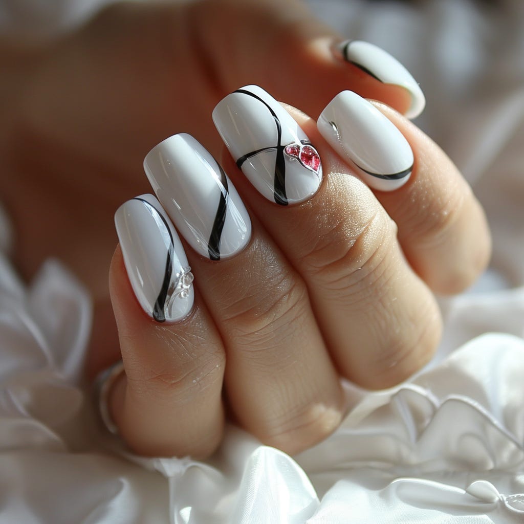 White French Tip Nails 2024 🌸 Stylish Summer Choices by Nailkicks