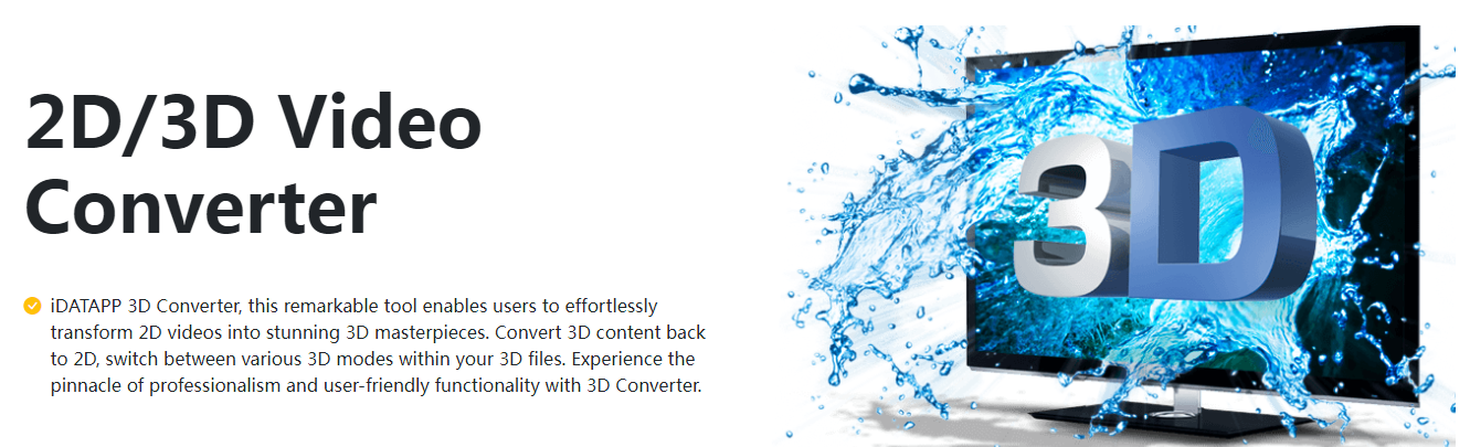 iDATAPP 3D Video Converter: Unlocking a World of Immersive Visual  Experiences | by iDATAPP | Medium