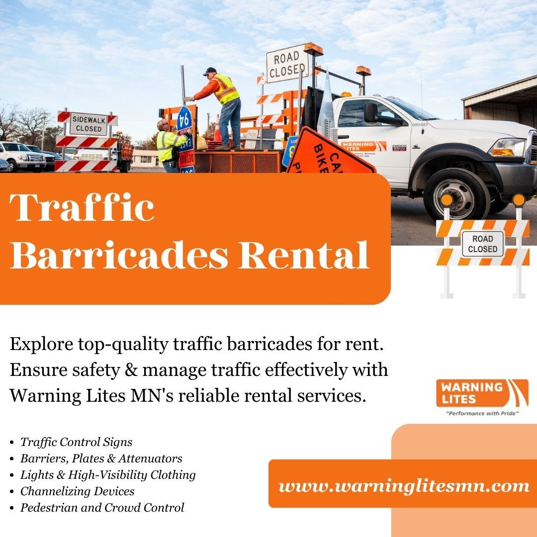 Premier Traffic Control Devices by Warning Lites of MN Warning Lites
