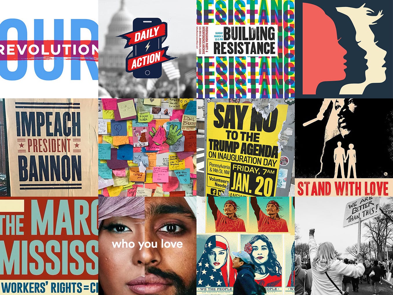 What does the #Resistance ‘look’ like?