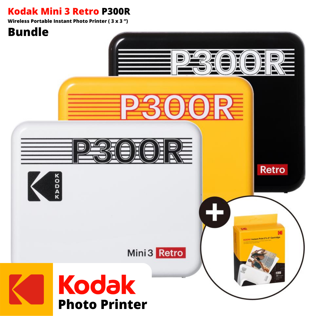 Best Portable Instant Polaroid Photo & Picture Printer — Mini 2 Retro P210R  Bundle — Kodak Photo Printer - John Smith - Medium