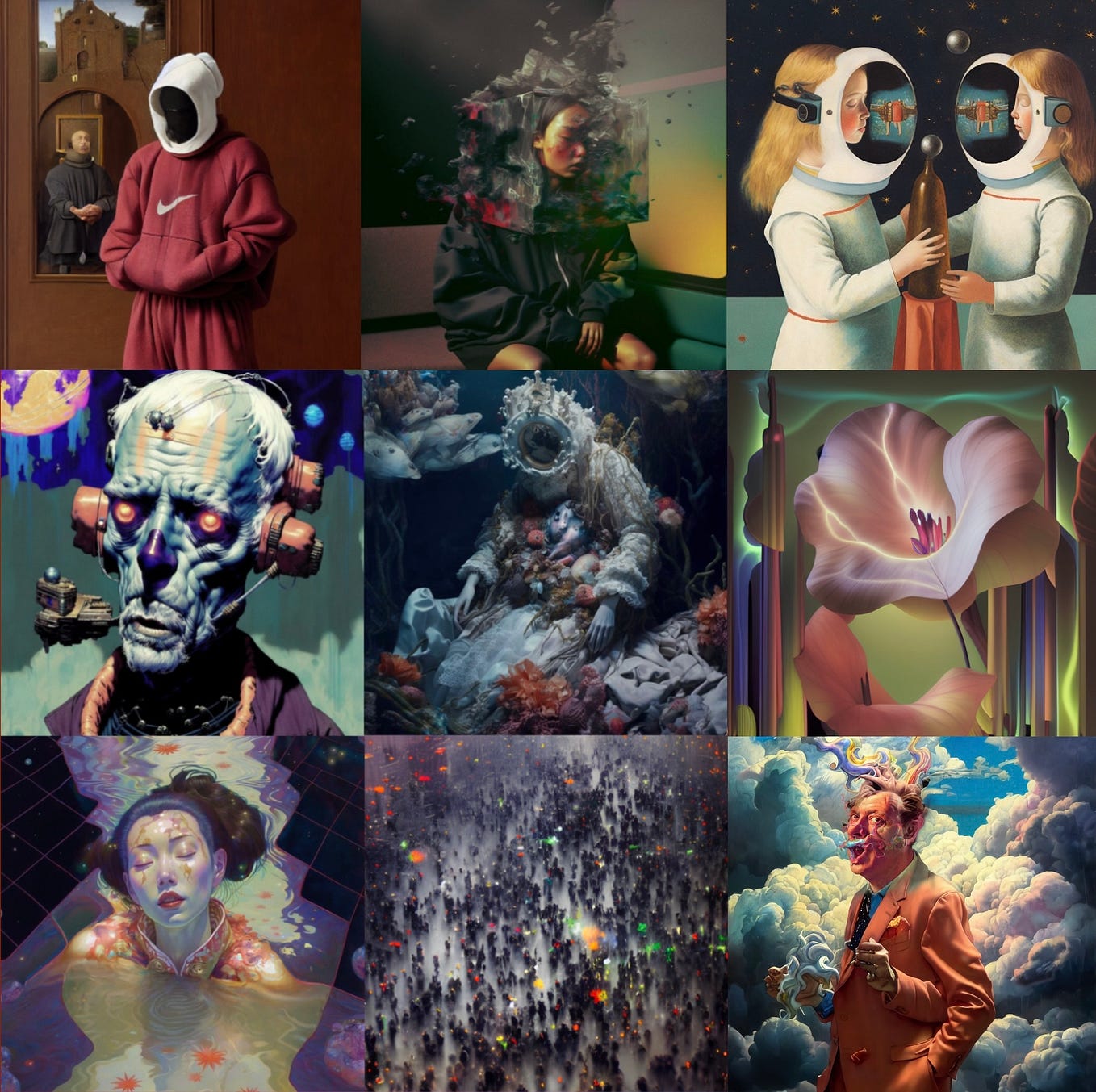 50 Twitter Accounts of AI artists to follow today!