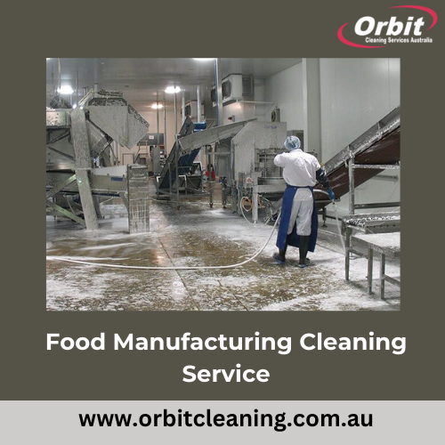 Professional Food Factory Cleaner Orbit Cleaning Medium