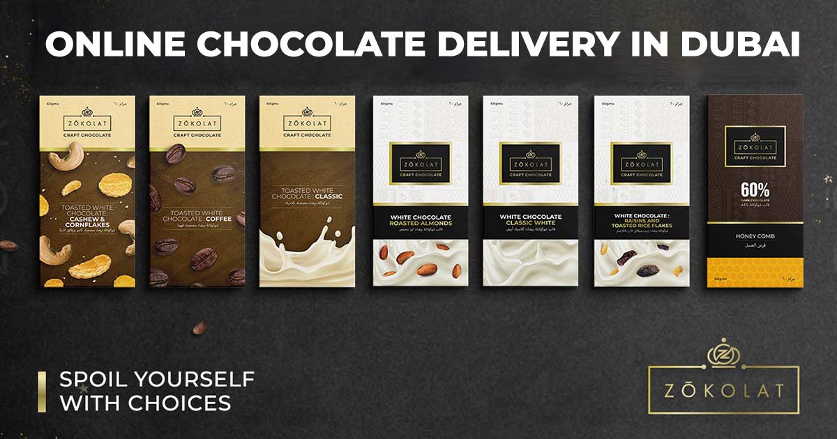 Sweetest Temptation Zokolat Chocolates Online in Dubai Zokolat