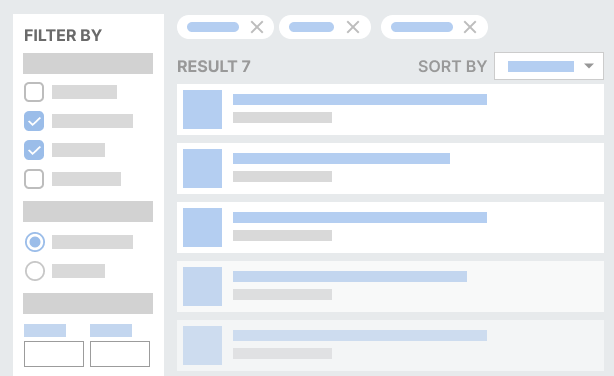 Designing Filter & Sort for Better UX