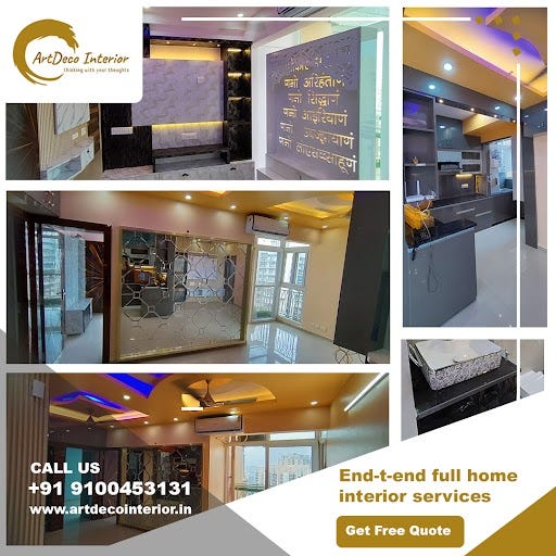 Best Interior Designers in Noida, Delhi by ArtDeco Interior Feb