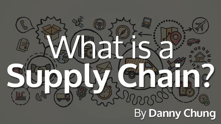 What is a supply chain?
