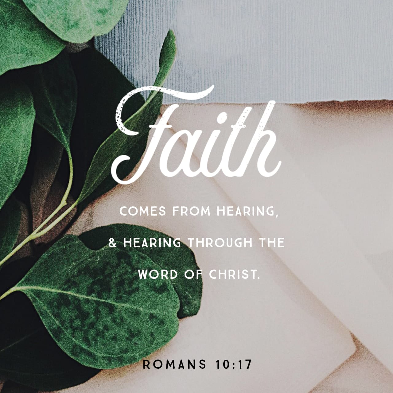 The Power of Hearing: A Reflection on Romans 10:17