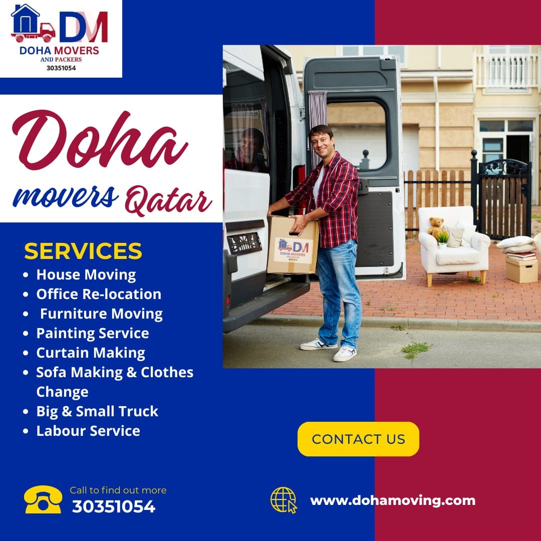 DOHA MOVERS QATAR Call Us30351054 Trusted moving Company Qatar Get a Quite