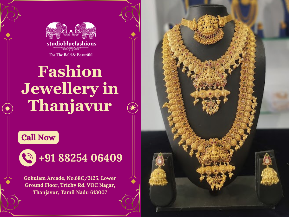 Fashion Jewellery in Thanjavur | Studio Blue Fashions - Shaliya - Medium