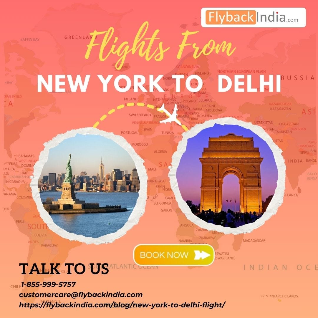 New York To Mumbai Flight flybackindia Medium