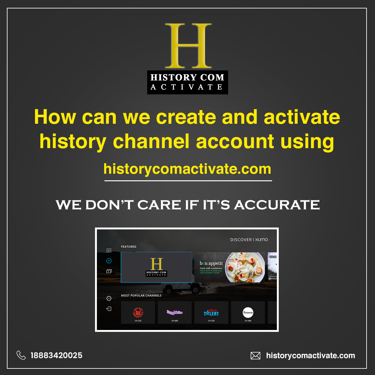 Activate History Com Channel On Your Device Medium