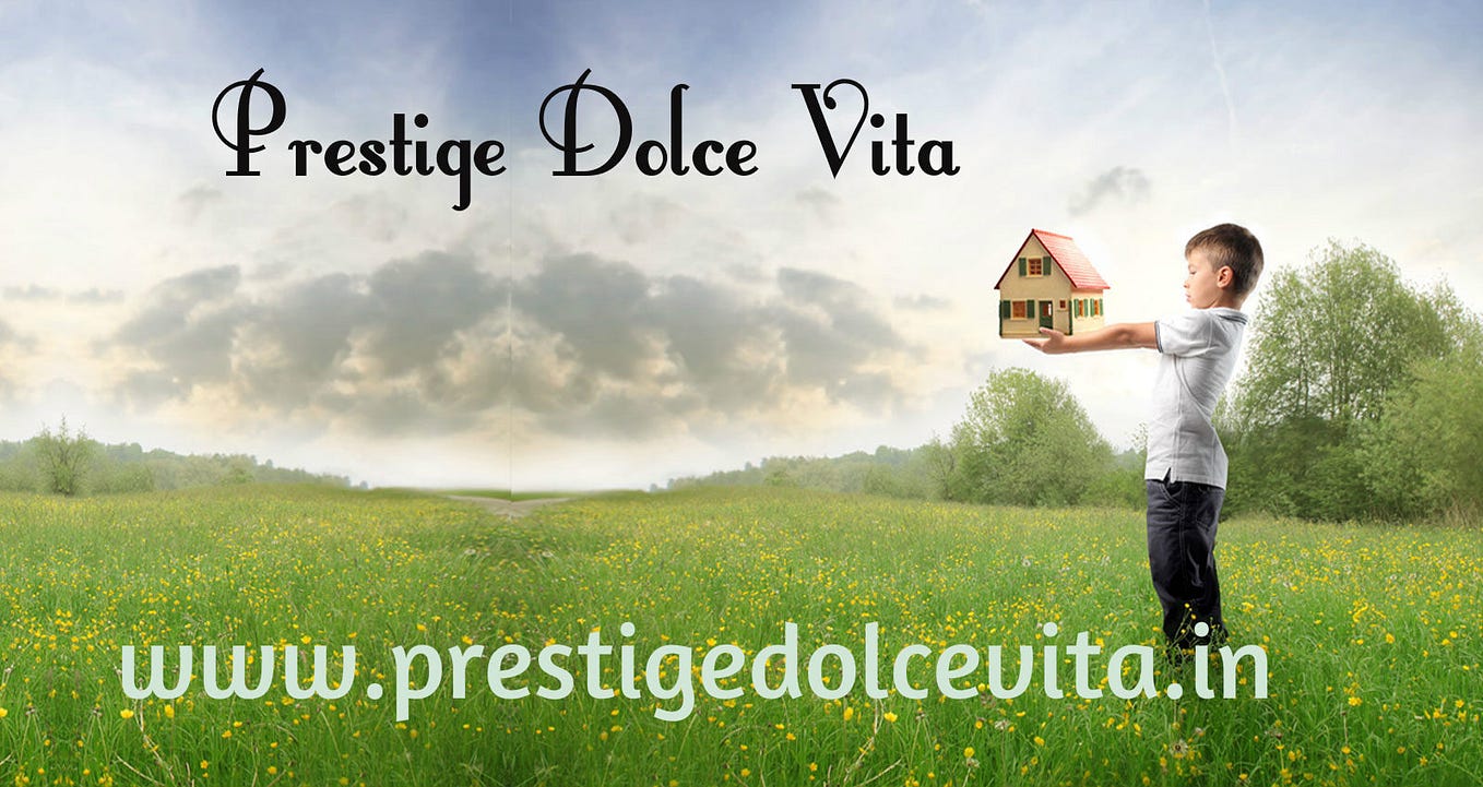 Flats for Sale in Bangalore. Prestige Dolce Vita is one of the new