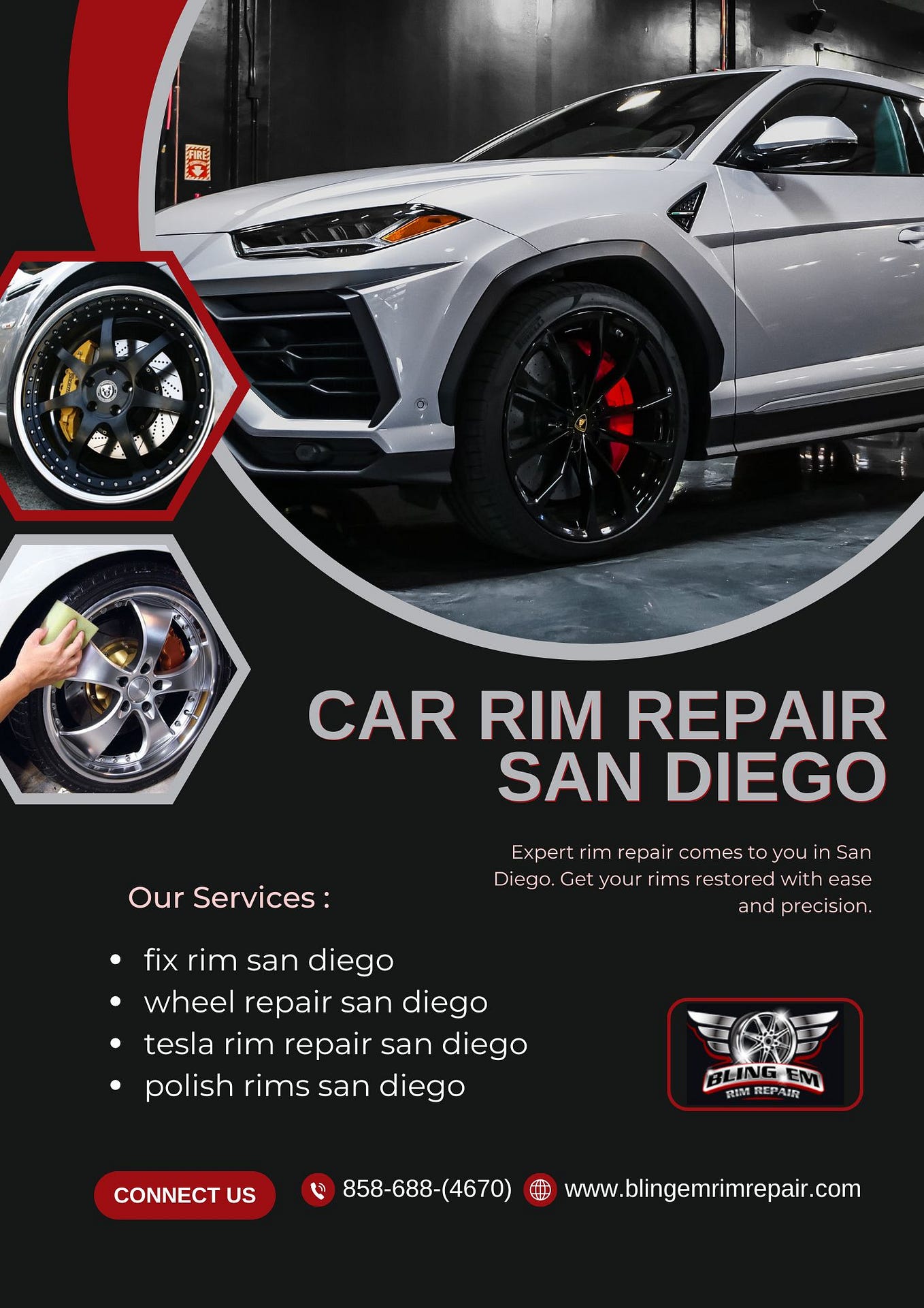 Wheel Refinishing Revive Your Car Aesthetic Blinge Em Rim Repair