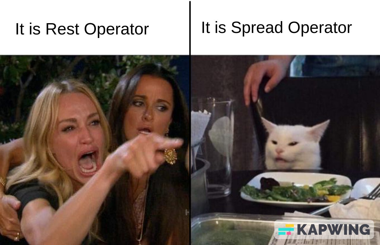 Rest and Spread Operator in JavaScript